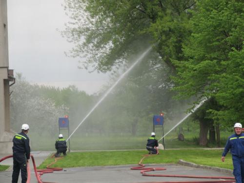 Okrsková hasičská soutěž 2014