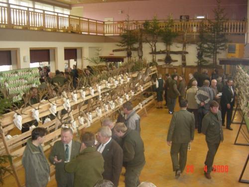 Výstava loveckých trofejí 2008